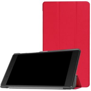 Lenovo Tab 4 7 Essential Hoesje - Tri-Fold Book Case - Rood