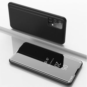 Samsung Galaxy A52 / A52s Hoesje - Mirror View Case - Zwart