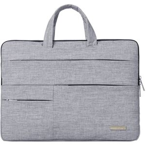 Canvas Artisan Laptoptas 14 inch - Laptophoes - Grijs