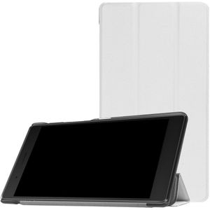 Lenovo Tab 4 7 Essential Hoesje - Tri-Fold Book Case - Wit