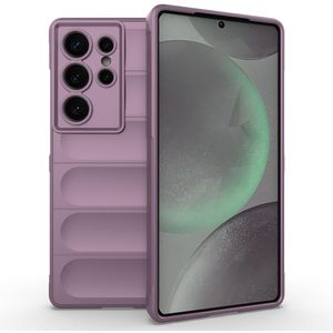 Samsung Galaxy S25 Ultra Hoesje - Coverup Hands-On Rugged Back Cover - Paars