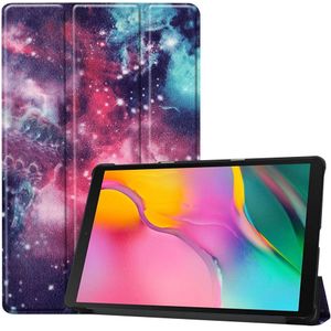 Samsung Galaxy Tab A 10.1 (2019) Hoesje - Tri-Fold Book Case met Wake/Sleep - Galaxy