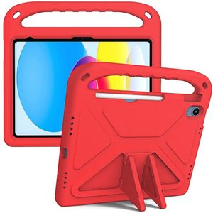 iPad 10.9 (2022) Hoesje - ShockProof Kids Case - Rood