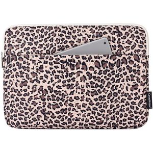 Canvas Artisan Laptopsleeve 13 inch - Laptophoes - Luipaard