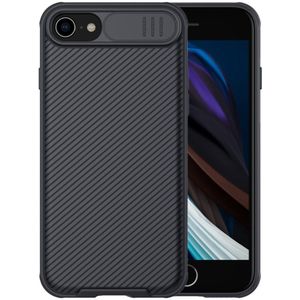 iPhone SE (2022/2020), iPhone 8 / 7 Hoesje - Nillkin CamShield Pro Back Cover - Zwart