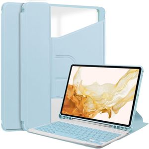 Samsung Galaxy Tab S10 Plus Hoesje - 360° Rotating Folio Book Case met Wake/Sleep - Lichtblauw