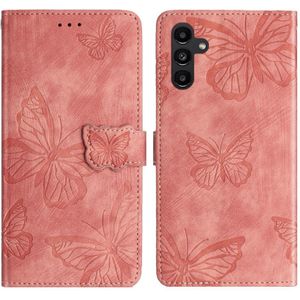 Samsung Galaxy A56 Hoesje - Coverup Vlinders Book Case - Pink