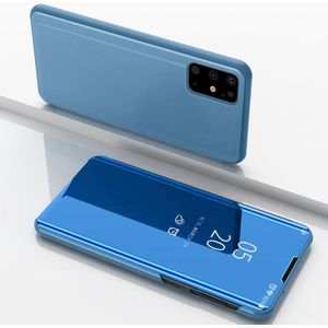 Samsung Galaxy S20 Plus Hoesje - Mirror View Case - Blauw