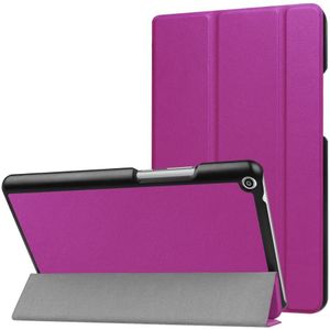 Huawei MediaPad T3 8 Hoesje - Tri-Fold Book Case - Paars