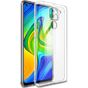 Xiaomi Redmi Note 9 Hoesje - IMAK TPU Back Cover - Transparant