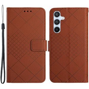 Samsung Galaxy S24 Hoesje - Coverup Book Case - Bruin