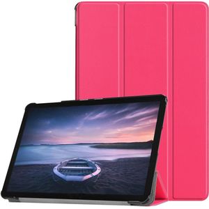 Samsung Galaxy Tab S4 10.5 Hoesje - Tri-Fold Book Case met Wake/Sleep - Roze
