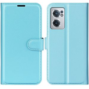 OnePlus Nord CE 2 5G Hoesje - Coverup Book Case - Lichtblauw