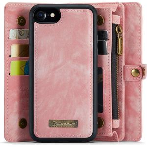 iPhone SE (2022/2020), iPhone 8 / 7 Hoesje - CaseMe 008 2-in-1 Book Case & Back Cover met Portemonnee - Pink