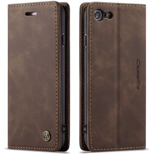 iPhone SE (2022/2020), iPhone 8 / 7 Hoesje - CaseMe Book Case - Donkerbruin