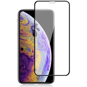 iPhone 11 Pro Max Screen Protector - Full-Cover Tempered Glass - Zwart