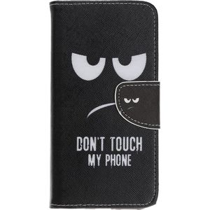 Samsung Galaxy A20e Hoesje - Book Case - Don't Touch