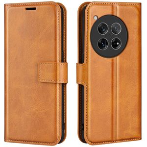 OnePlus 12R Hoesje - Coverup Deluxe Book Case - Bruin