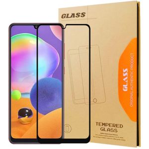 Samsung Galaxy A31 Screen Protector - Full-Cover Tempered Glass - Zwart