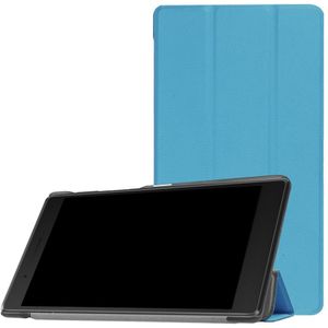 Lenovo Tab 4 7 Essential Hoesje - Tri-Fold Book Case - Lichtblauw