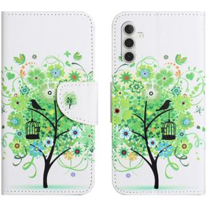 Samsung Galaxy A15 Hoesje - Coverup Book Case - Groene Boom