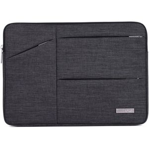 Canvas Artisan Laptopsleeve 13 inch - Laptophoes - Zwart