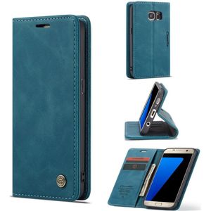Samsung Galaxy S7 Hoesje - CaseMe Book Case - Blauw