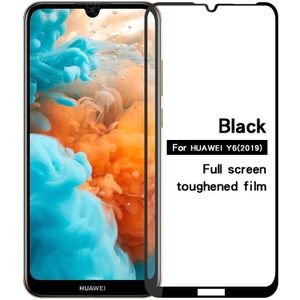 Huawei Y6 (2019) / Y6s Screen Protector - Full-Cover Tempered Glass - Zwart