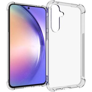 Samsung Galaxy A55 Hoesje - Coverup TPU Back Cover met AirBag Corners - Transparant