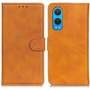 OnePlus Nord CE4 Lite 5G Hoesje - Coverup Luxe Book Case - Bruin