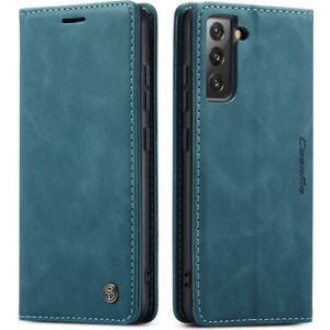 Samsung Galaxy S22 Hoesje - CaseMe Book Case - Blauw