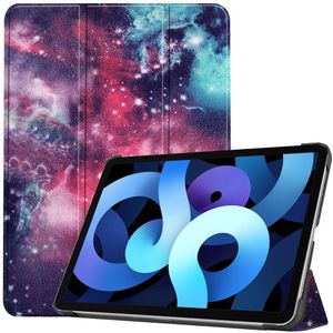 iPad Air (2020/2022) Hoesje - Tri-Fold Book Case - Galaxy
