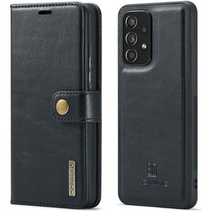 Samsung Galaxy A53 Hoesje - DG.MING 2-in-1 Book Case & Back Cover - Zwart