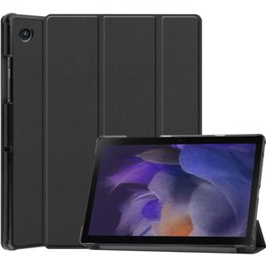 Samsung Galaxy Tab A8 10.5 (2021) Hoesje - Tri-Fold Book Case met Wake/Sleep - Zwart