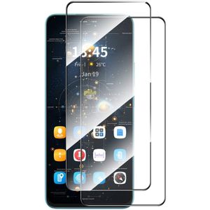Motorola Moto G15 / G15 Power Screen Protector - Full-Cover Tempered Glass Duo-Pack - Zwart
