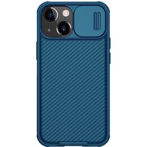 iPhone 13 Mini Hoesje - Nillkin CamShield Pro Back Cover - Blauw