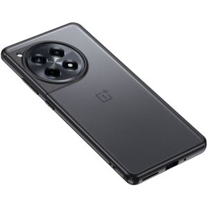 OnePlus 12R Hoesje - Coverup Transparant TPU Back Cover - Zwart