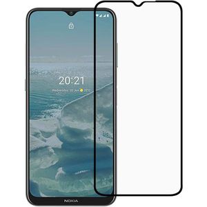 Nokia G10 / G20 Screen Protector - Full-Cover Tempered Glass - Zwart