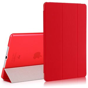 iPad 9.7 (2017/2018) Hoesje - Tri-Fold Book Case met Wake/Sleep - Rood