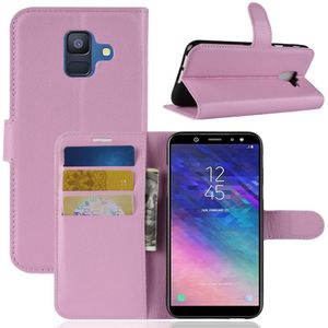 Samsung Galaxy A6 (2018) Hoesje - Book Case - Pink