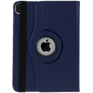 iPad Pro 11 / Air (2020/2022) Hoesje - 360 Rotating Book Case - Blauw