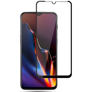 OnePlus 6T Screen Protector - Full-Cover Tempered Glass - Zwart