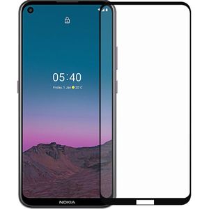 Nokia 5.4 Screen Protector - Full-Cover Tempered Glass - Zwart