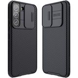 Samsung Galaxy S22 Plus Hoesje - Nillkin CamShield Pro Back Cover - Zwart