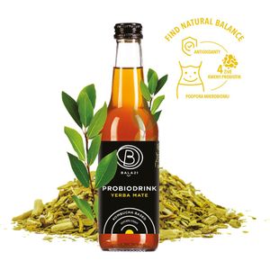 Bala21 Probiodrink Yerba Mate Kombucha met probiotica 330 ml