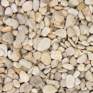 Castle - Grind - 20 kg - Beige-Champagne - Natuurlijke Ronde Vorm