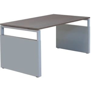 Catro bureau met zijwangen - 80 x 80, Wit