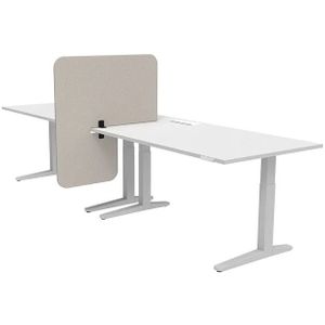 BuzziTripl Desk Split - Maat: Extra Large, Afmetingen maat B: 65cm, Afmetingen maat C: 25cm