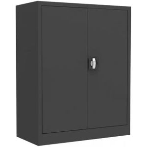 Draaideurkast Depo 100x80x38cm - Antraciet RAL 7016