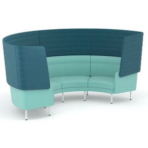 Arcipelago curved sofa met hoge rug - 4 persoons bank